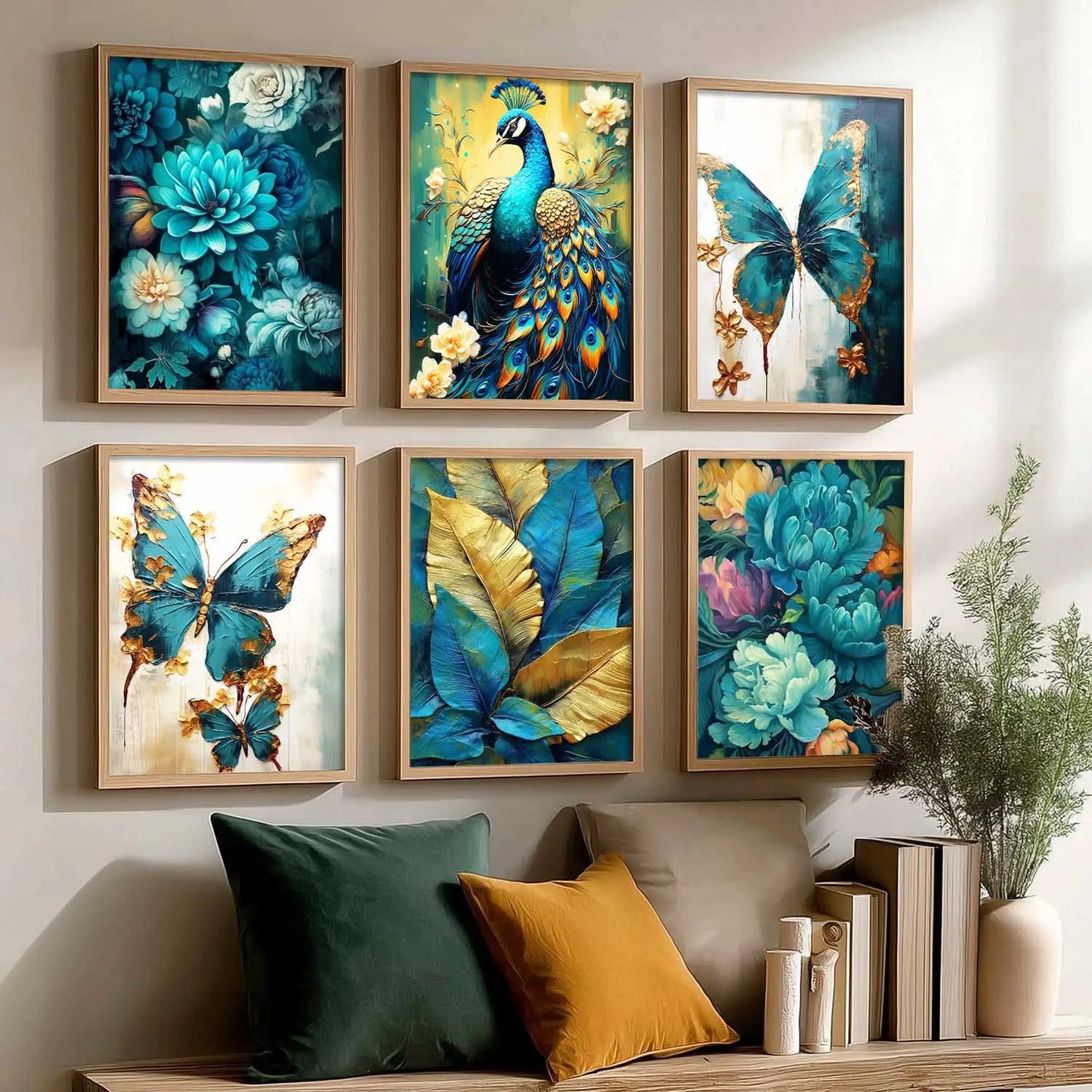 Modern Wall Art Prints with Frame for Wall Decor