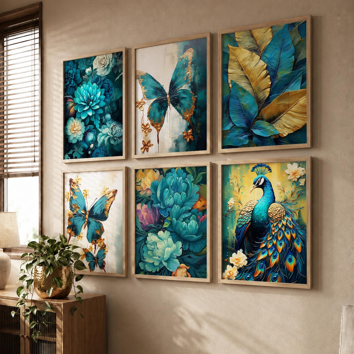 Modern Wall Art Prints with Frame for Wall Decor