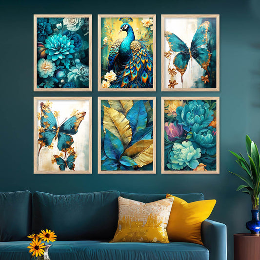 Modern Wall Art Prints with Frame for Wall Decor