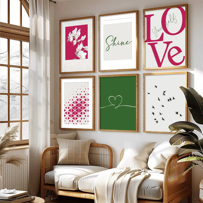 Modern Wall Art For Wall And Home Decor Poster With Frame
