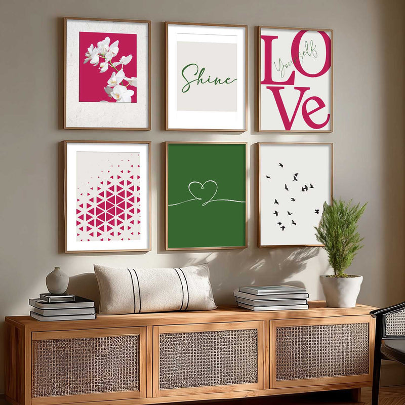 Modern Wall Art For Wall And Home Decor Poster With Frame