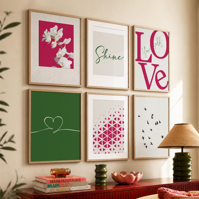 Modern Wall Art For Wall And Home Decor Poster With Frame