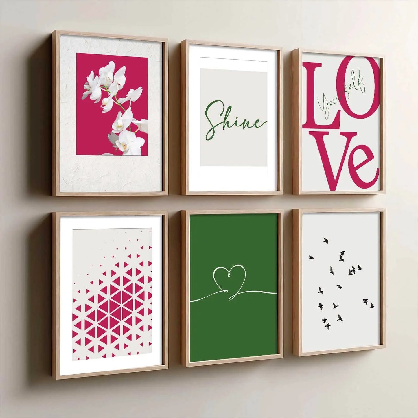 Modern Wall Art For Wall And Home Decor Poster With Frame
