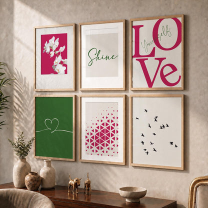 Modern Wall Art For Wall And Home Decor Poster With Frame
