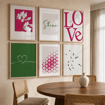 Modern Wall Art For Wall And Home Decor Poster With Frame