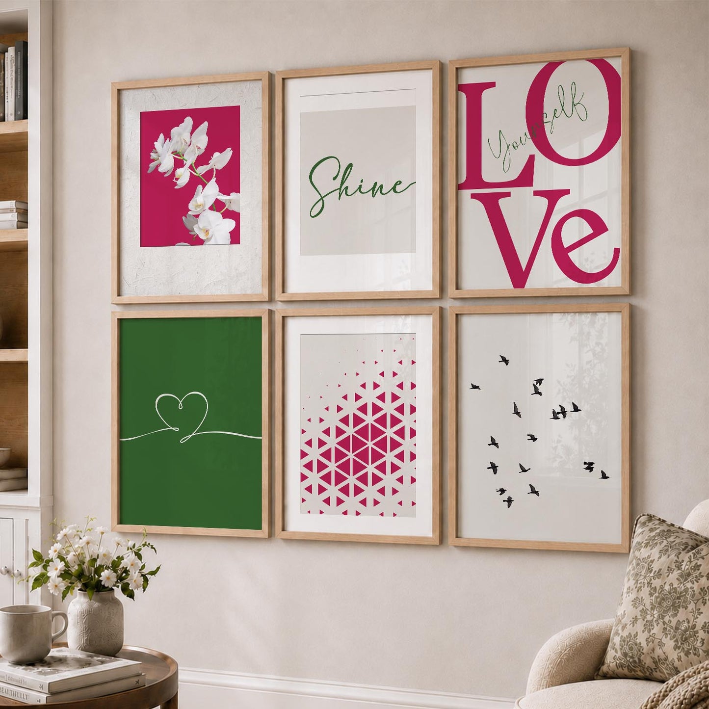 Modern Wall Art For Wall And Home Decor Poster With Frame