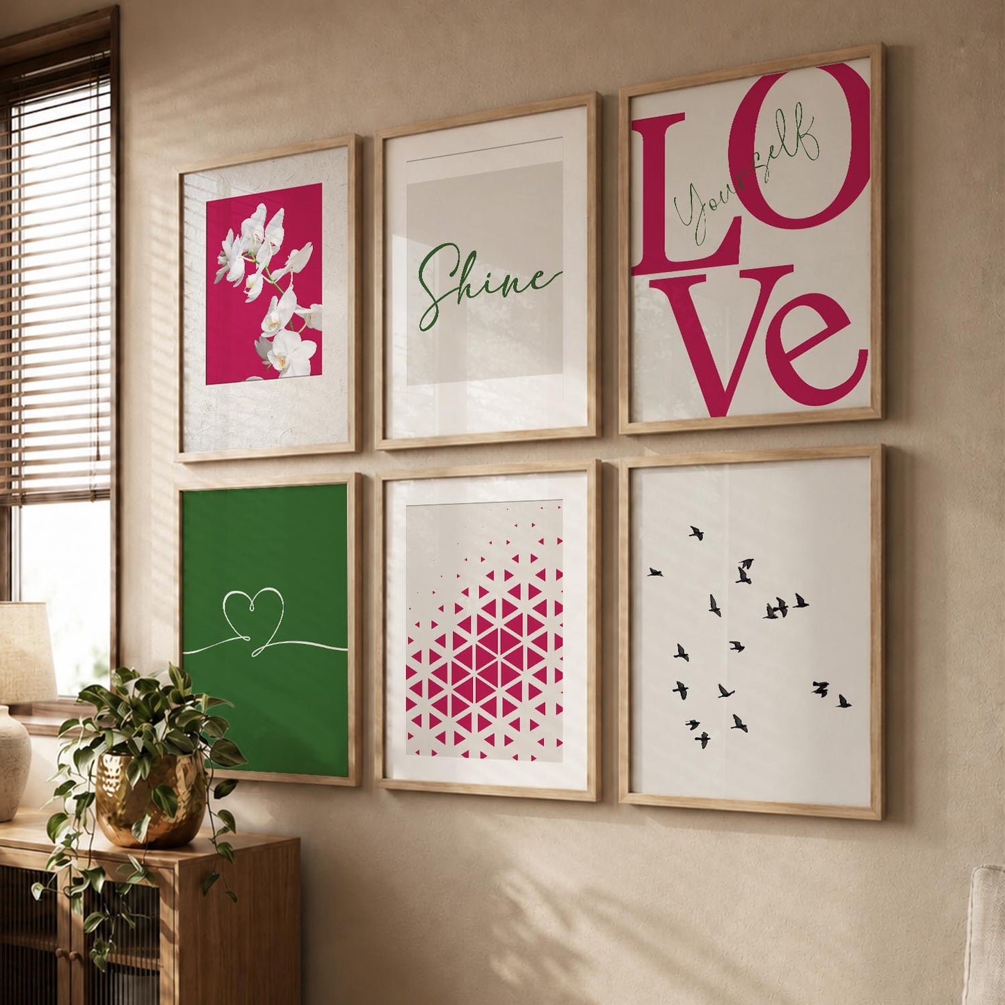 Modern Wall Art For Wall And Home Decor Poster With Frame
