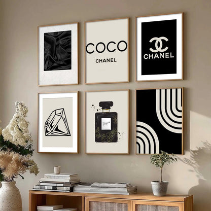 Aesthetic Premium Wall Decor Print with Frame for Wall Decoration