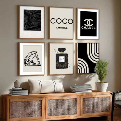 Aesthetic Premium Wall Decor Print with Frame for Wall Decoration