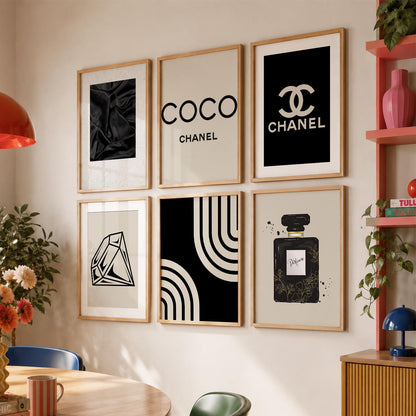 Aesthetic Premium Wall Decor Print with Frame for Wall Decoration