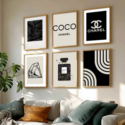 Aesthetic Premium Wall Decor Print with Frame for Wall Decoration