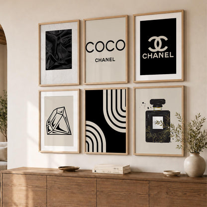 Aesthetic Premium Wall Decor Print with Frame for Wall Decoration