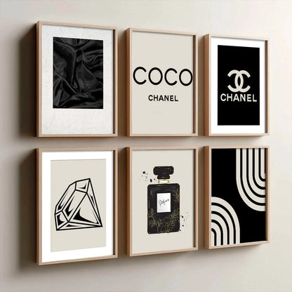Aesthetic Premium Wall Decor Print with Frame for Wall Decoration