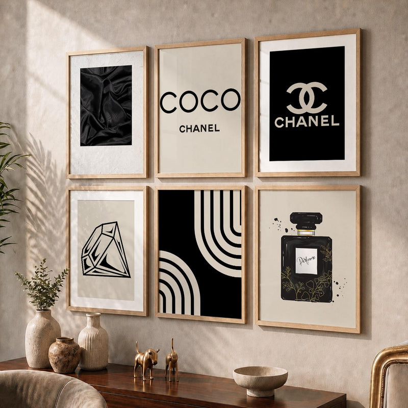 Aesthetic Premium Wall Decor Print with Frame for Wall Decoration