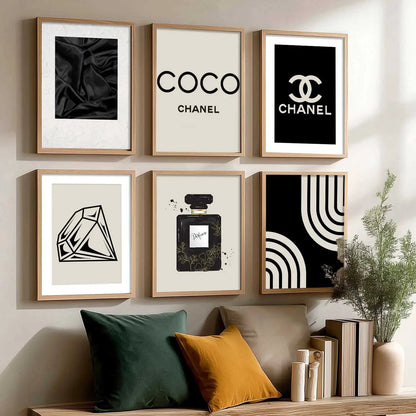 Aesthetic Premium Wall Decor Print with Frame for Wall Decoration