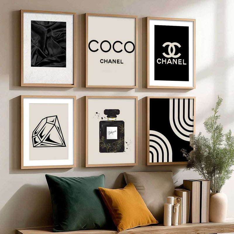 Aesthetic Premium Wall Decor Print with Frame for Wall Decoration