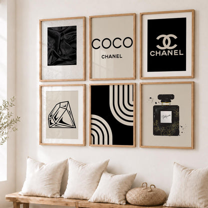 Aesthetic Premium Wall Decor Print with Frame for Wall Decoration