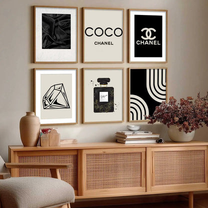 Aesthetic Premium Wall Decor Print with Frame for Wall Decoration