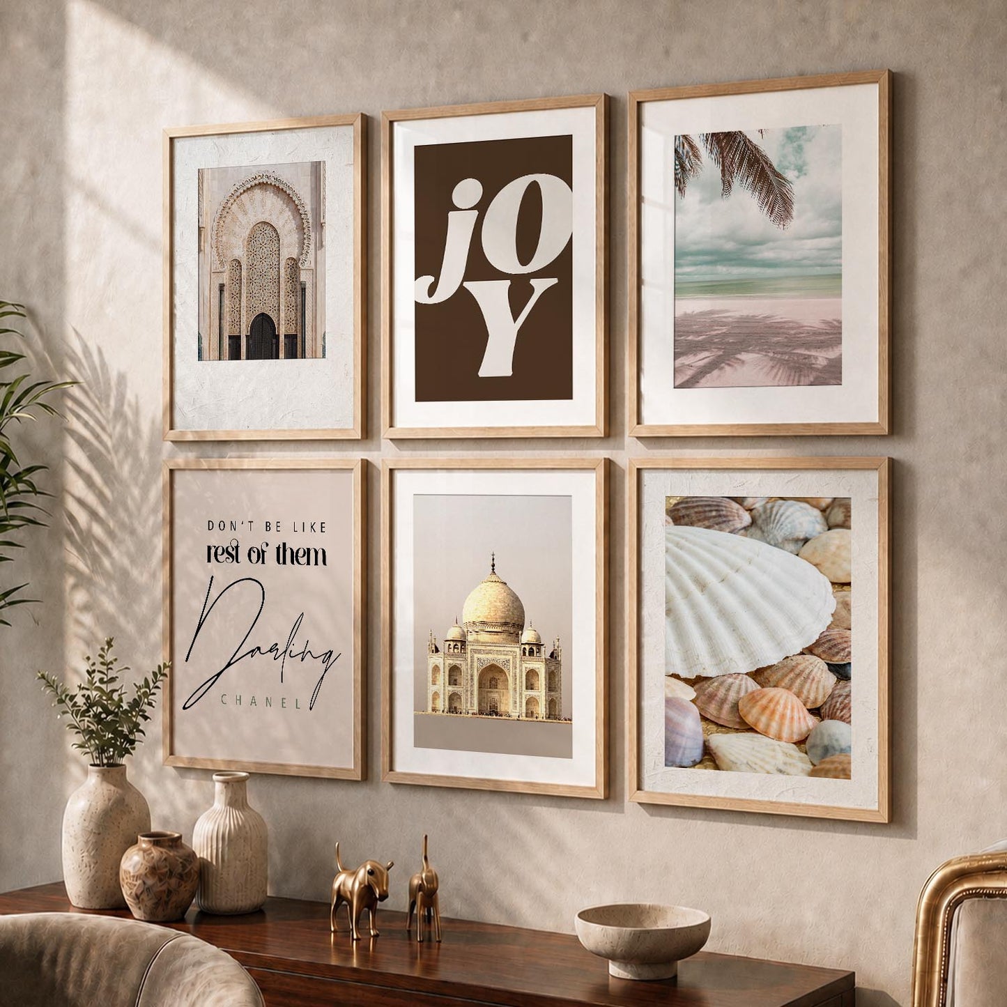 Poster With Frame For Home And Wall Decor