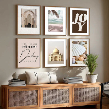 Poster With Frame For Home And Wall Decor