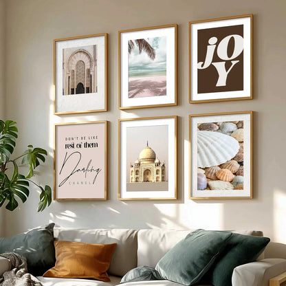 Poster With Frame For Home And Wall Decor