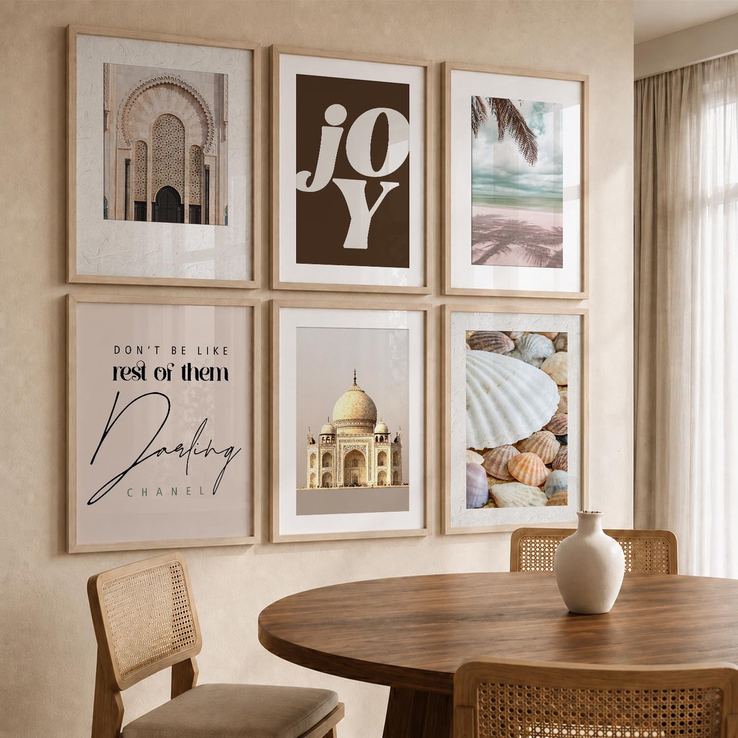 Poster With Frame For Home And Wall Decor