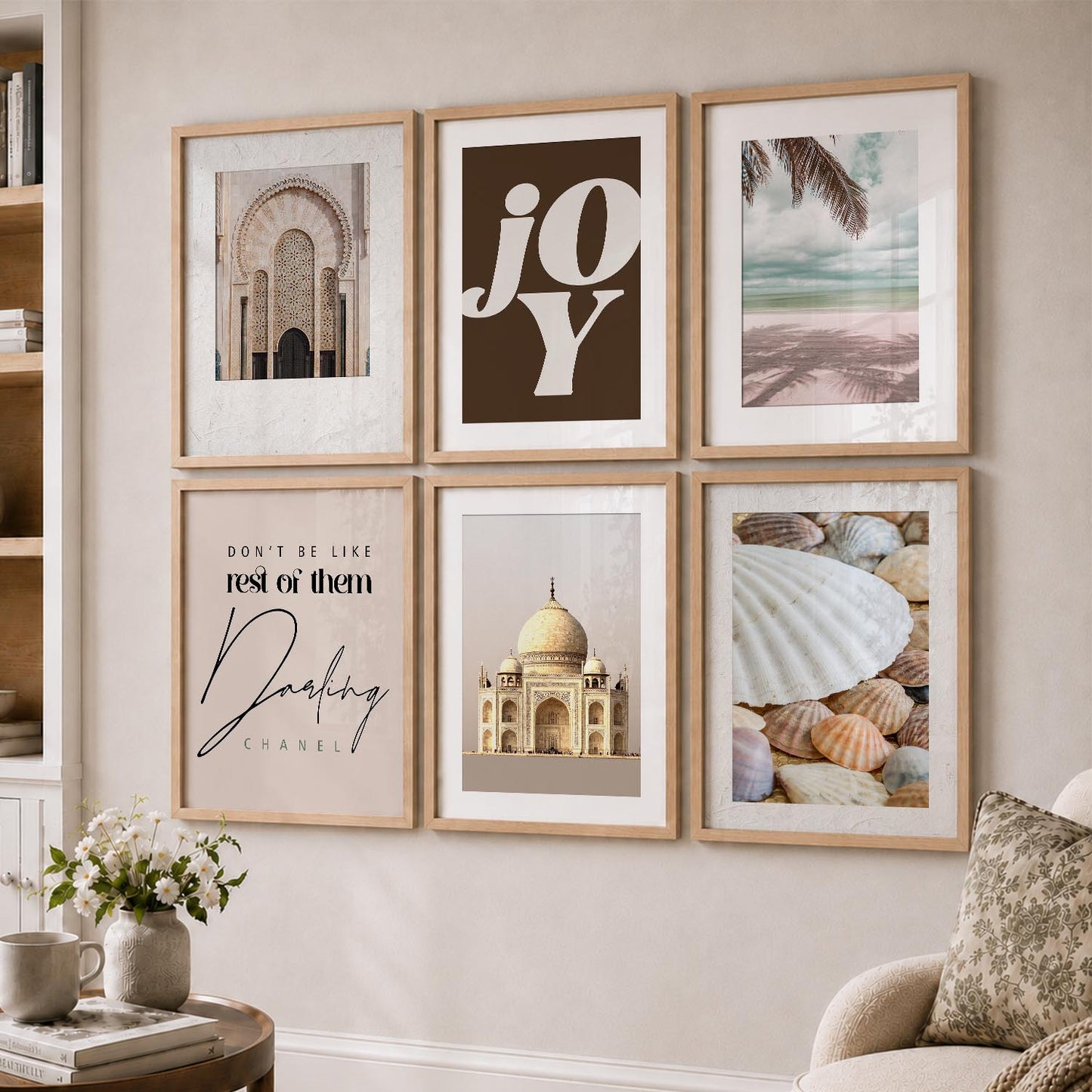 Poster With Frame For Home And Wall Decor