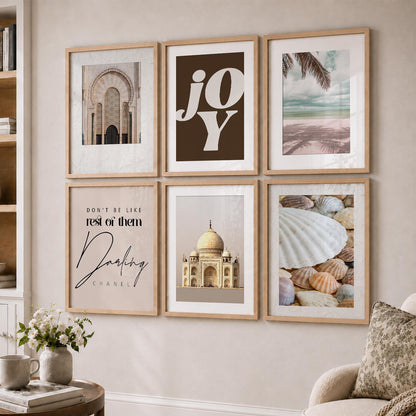 Poster With Frame For Home And Wall Decor