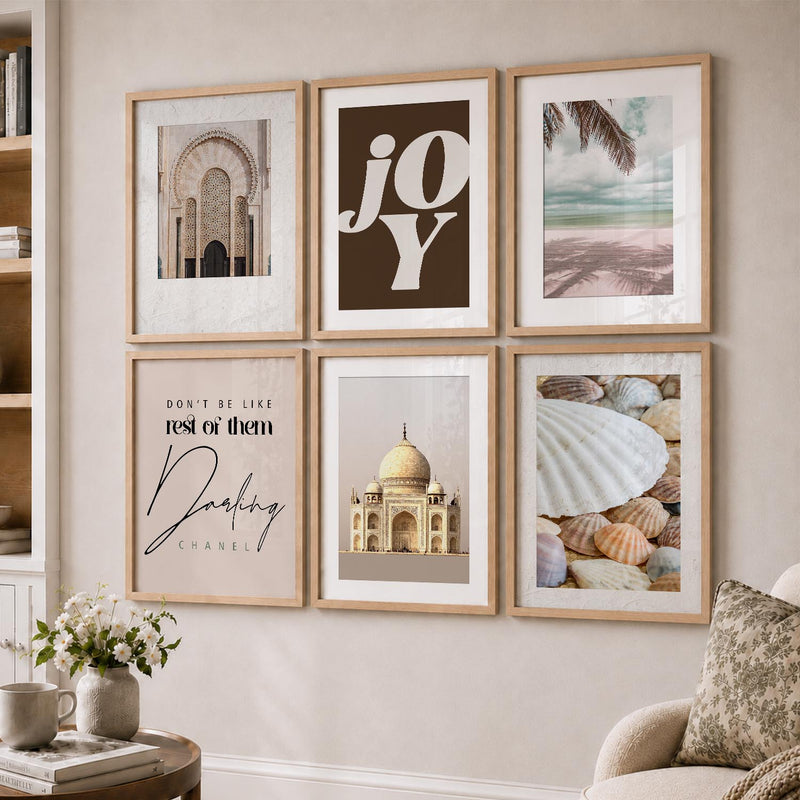 Poster With Frame For Home And Wall Decor