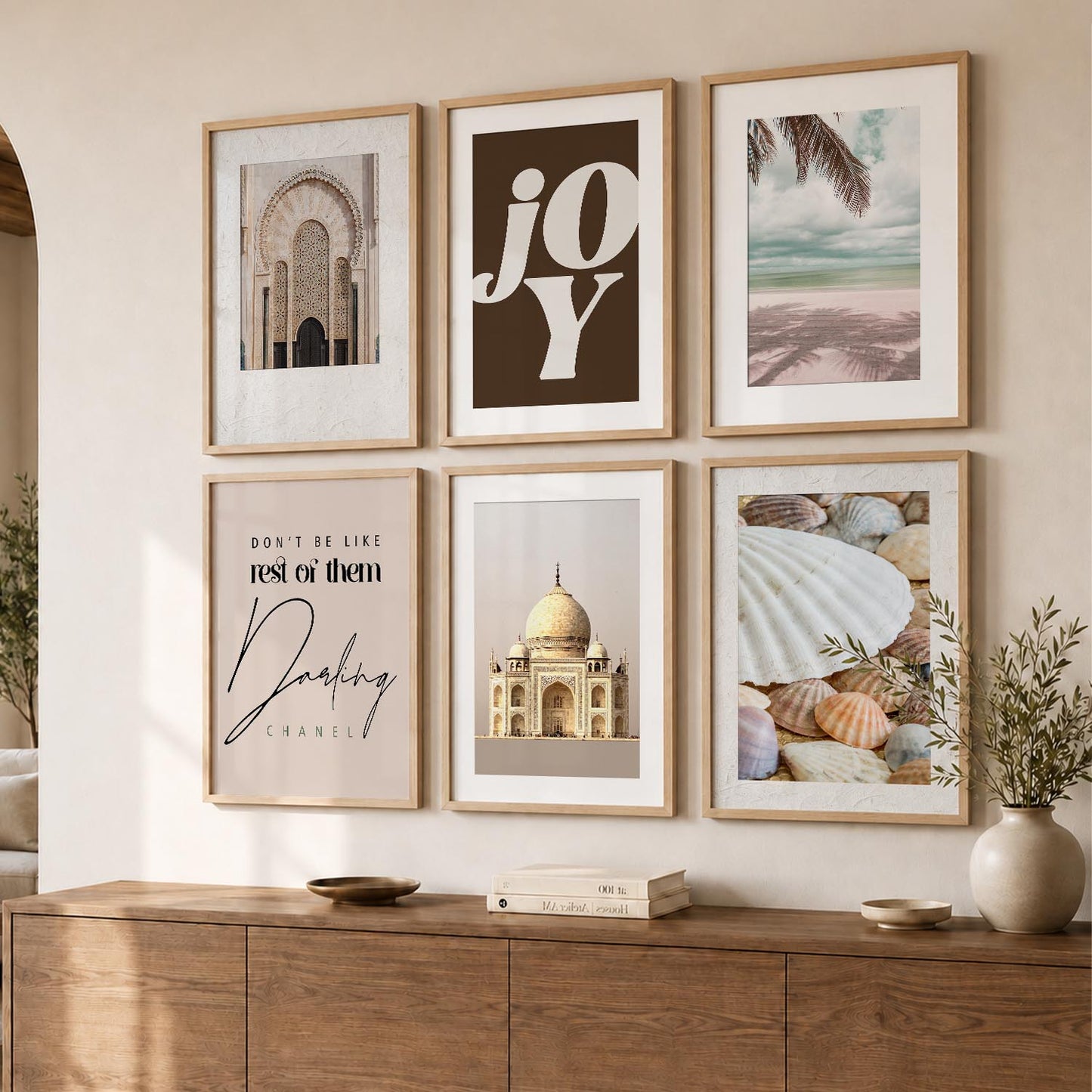 Poster With Frame For Home And Wall Decor