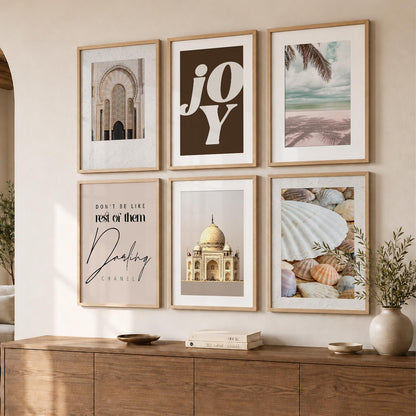 Poster With Frame For Home And Wall Decor
