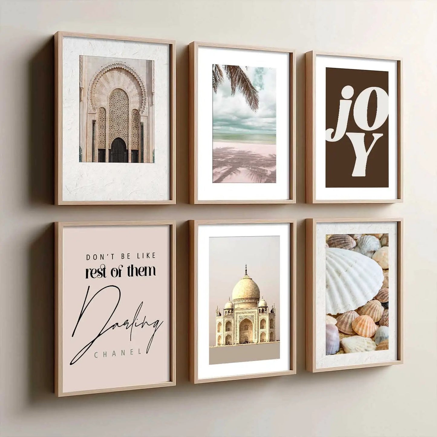 Poster With Frame For Home And Wall Decor