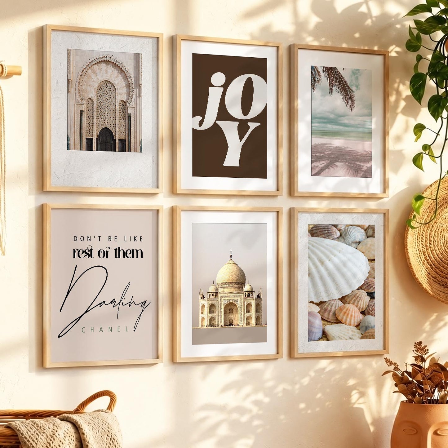 Poster With Frame For Home And Wall Decor