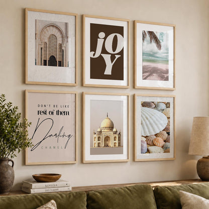 Poster With Frame For Home And Wall Decor