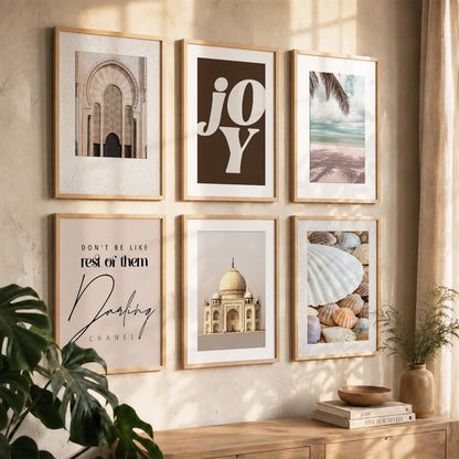 Poster With Frame For Home And Wall Decor