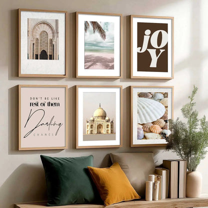 Poster With Frame For Home And Wall Decor