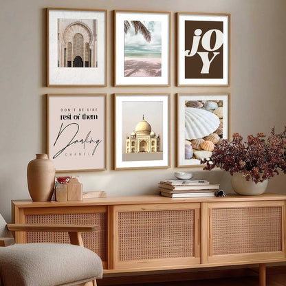 Poster With Frame For Home And Wall Decor