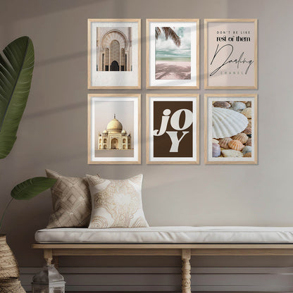 Poster With Frame For Home And Wall Decor