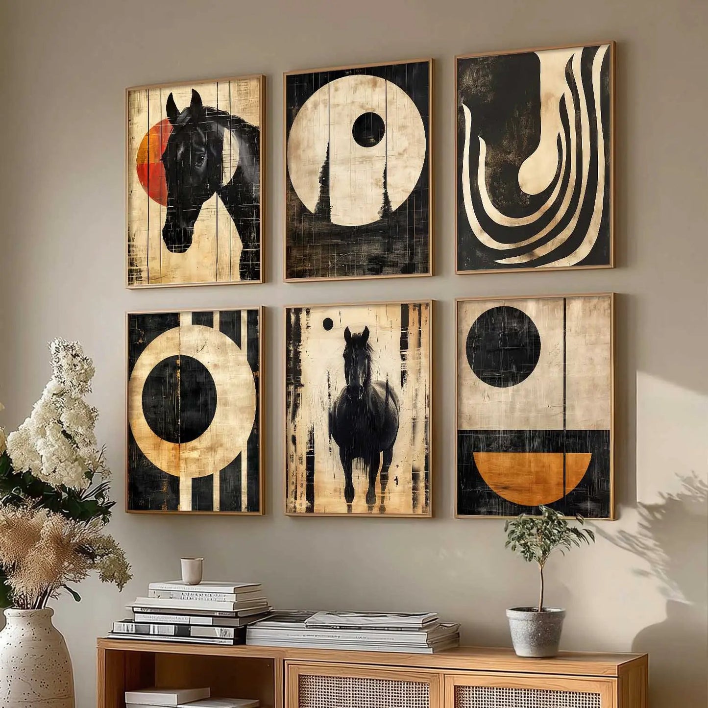 Abstract Wall Art Home Décor For Living Room Office Home Hanging