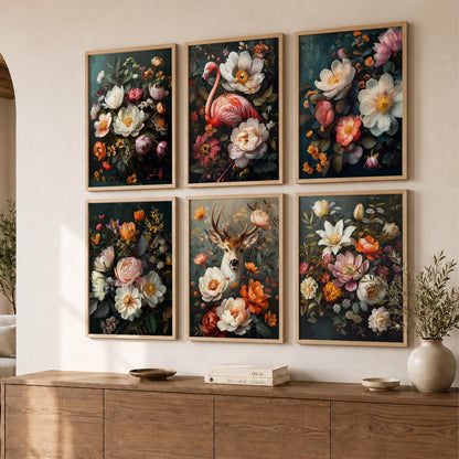 Floral Wall Art Home Décor For Living Room Office Home Hanging