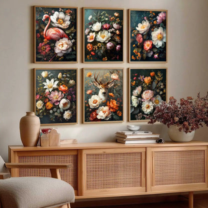 Floral Wall Art Home Décor For Living Room Office Home Hanging