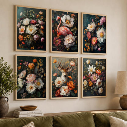 Floral Wall Art Home Décor For Living Room Office Home Hanging