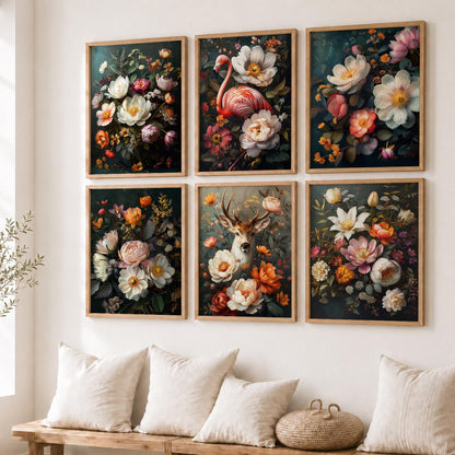 Floral Wall Art Home Décor For Living Room Office Home Hanging