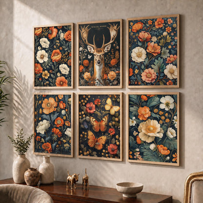 Floral Wall Art Home Décor For Living Room Office Home Hanging