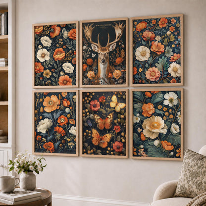 Floral Wall Art Home Décor For Living Room Office Home Hanging