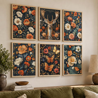 Floral Wall Art Home Décor For Living Room Office Home Hanging