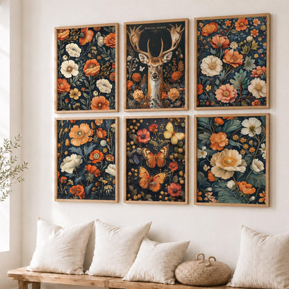 Floral Wall Art Home Décor For Living Room Office Home Hanging