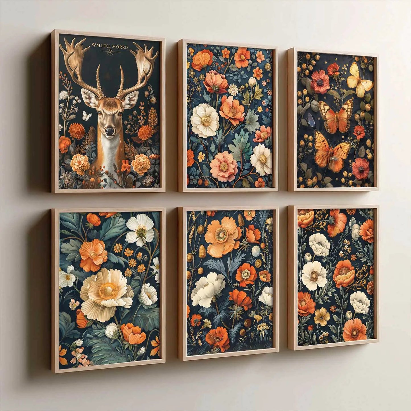 Floral Wall Art Home Décor For Living Room Office Home Hanging