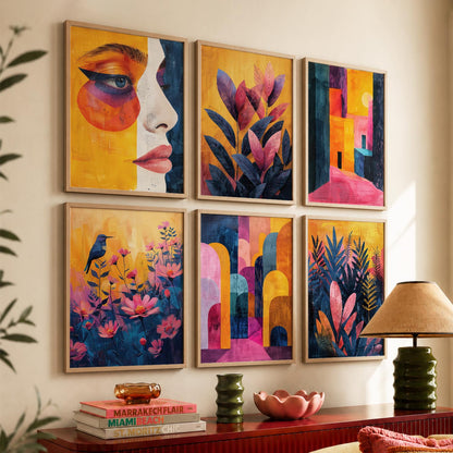Floral Wall Art Home Décor For Living Room Office Home Hanging