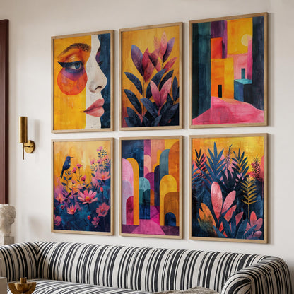 Floral Wall Art Home Décor For Living Room Office Home Hanging